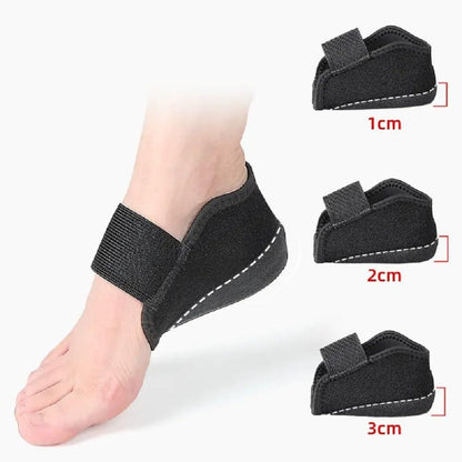 Height Increasing Heel Cushion Insole with Quick locking Straps 0jyzfu-7t