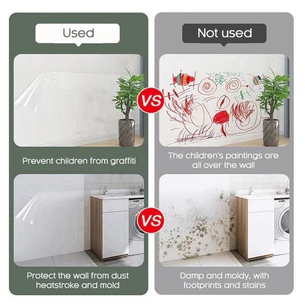Self- Adhesive Transparent Electrostatic Wall Protection Film Buy 1 Get 1 Free 0jyzfu-7t