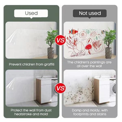 Self- Adhesive Transparent Electrostatic Wall Protection Film Buy 1 Get 1 Free 0jyzfu-7t