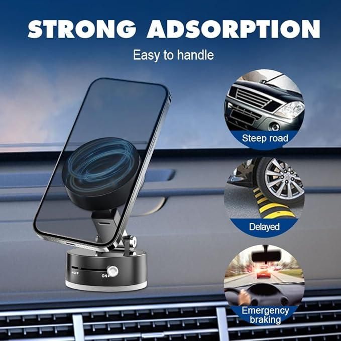 Vacuum Magnetic Suction Phone Holder 0jyzfu-7t
