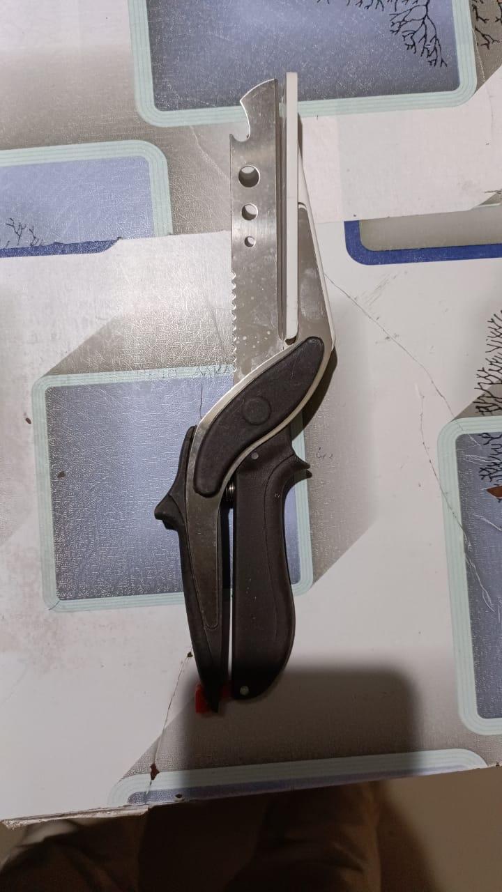 Clever Cutter - 2 in 1 Kitchen Knife / Cleaver Cutters 0jyzfu-7t