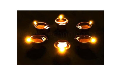 LED Light Water Sensor Diyas Plastic with, Ambient Lights, (Pack of 6/12/18/24) 0jyzfu-7t