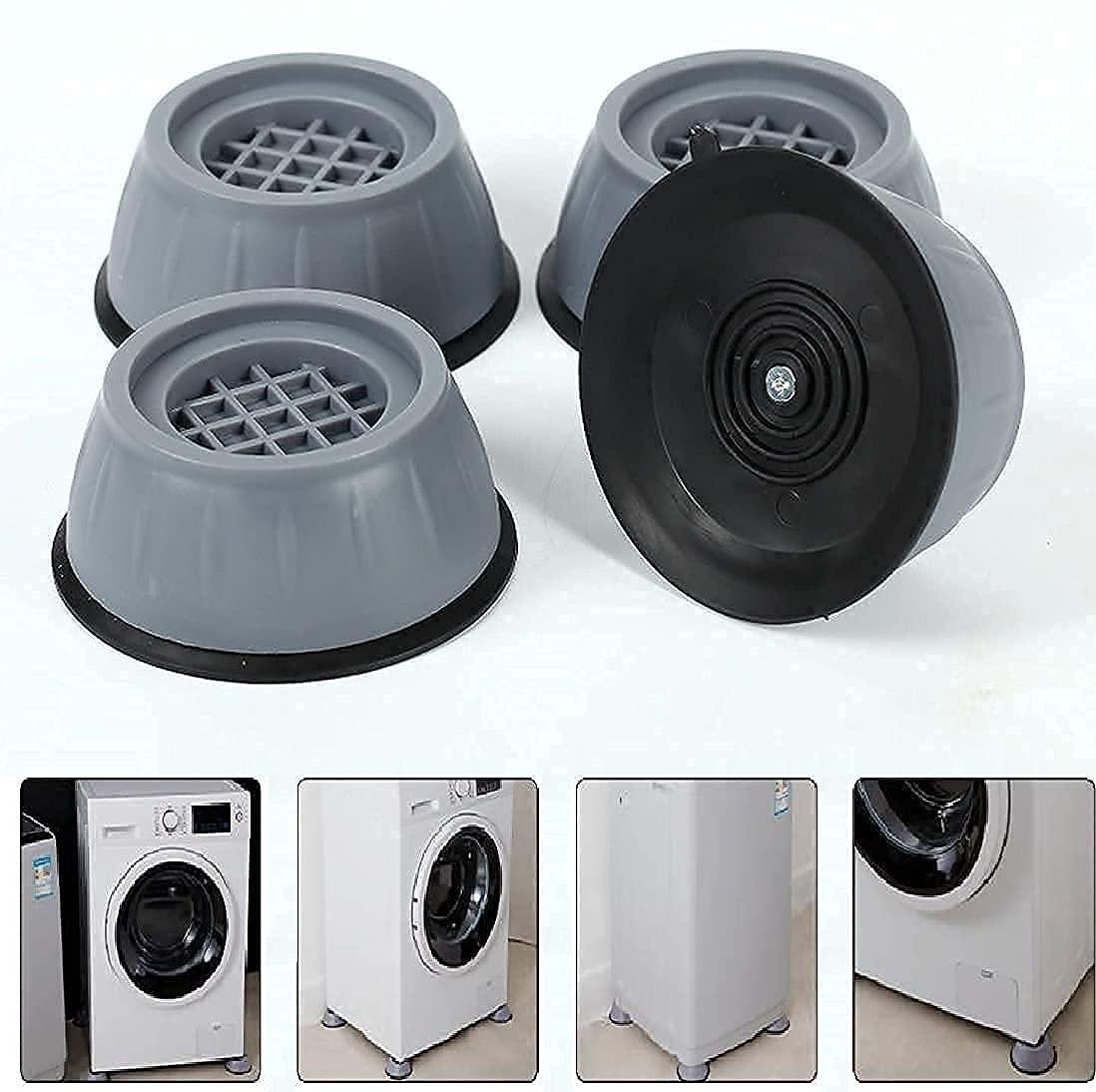 Anti Vibration Pad-Anti-vibration Pads For Washing Machine - 4 Pcs Shock Proof Feet For Washer ? Dryer, Great For Home, Laundry Room, Kitchen, Washer, Dryer, Table, Chair, Sofa, Bed (4 Units) 0jyzfu-7t