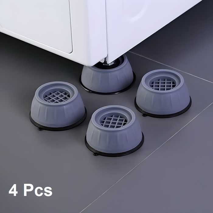 Anti Vibration Pad-Anti-vibration Pads For Washing Machine - 4 Pcs Shock Proof Feet For Washer ? Dryer, Great For Home, Laundry Room, Kitchen, Washer, Dryer, Table, Chair, Sofa, Bed (4 Units) 0jyzfu-7t