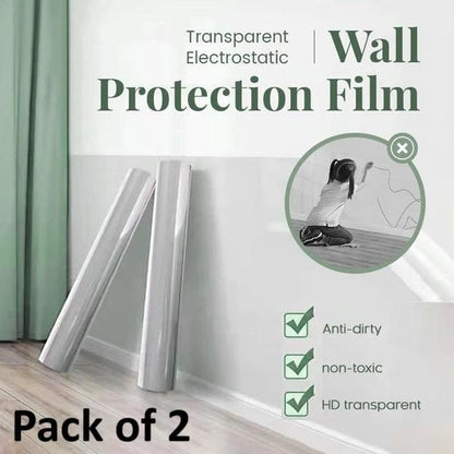 Self- Adhesive Transparent Electrostatic Wall Protection Film Buy 1 Get 1 Free 0jyzfu-7t