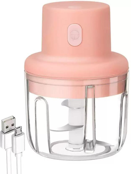 KolorFish Electric Mini Garlic Chopper 250ml Electric Vegetable Chopper 0jyzfu-7t