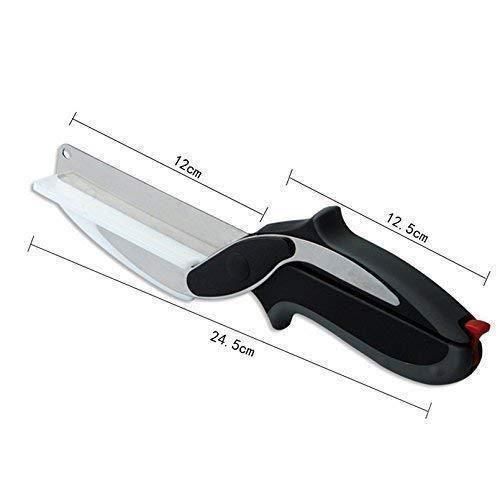 Clever Cutter - 2 in 1 Kitchen Knife / Cleaver Cutters 0jyzfu-7t